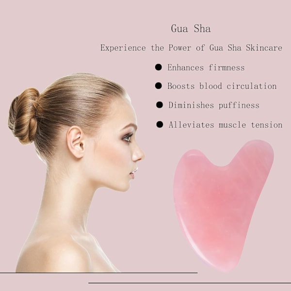 2025 Senaste Modell Gua Sha Jade Sten Gua Sha Massageverktyg, Guasha Verktyg för Ansikts- och Kroppsmassage. Verktyg för SPA Akupunktur,