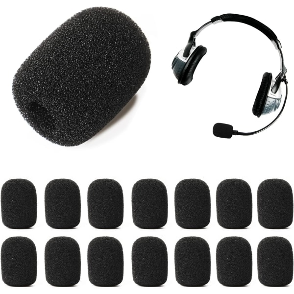 Headset Mikrofonskydd (15 delar) - Skumvindruta för Lavalier