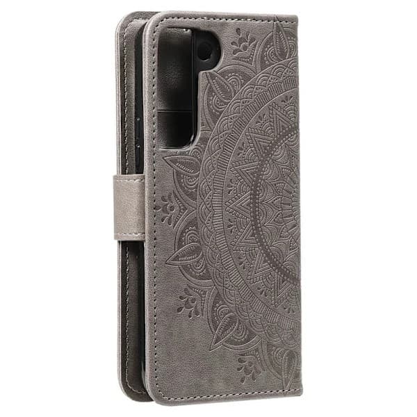 Mandala Pung Etui til Samsung S22 - Grå