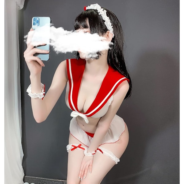 2025 Senaste Modell Sexig Cosplay Skolflicka Underkläder Outfit Mini Sjömansdräkt Lolita underkläder för kvinnor Anime bikini Yth503-3