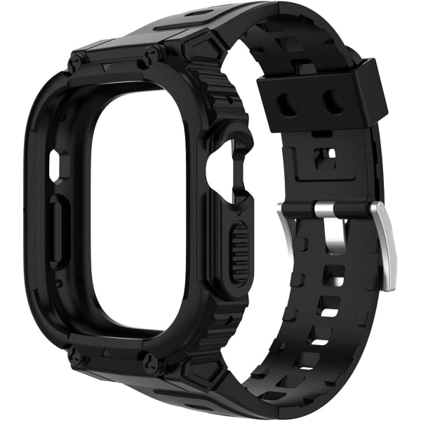 Kompatibel med Apple Watch Band Ultra 49mm Strap Case Protective