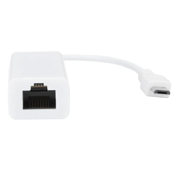 Netværkskortadapter Micro USB til RJ45 Ethernet-port til Raspberry Pi Zero 1.3/W bundkort{F2}