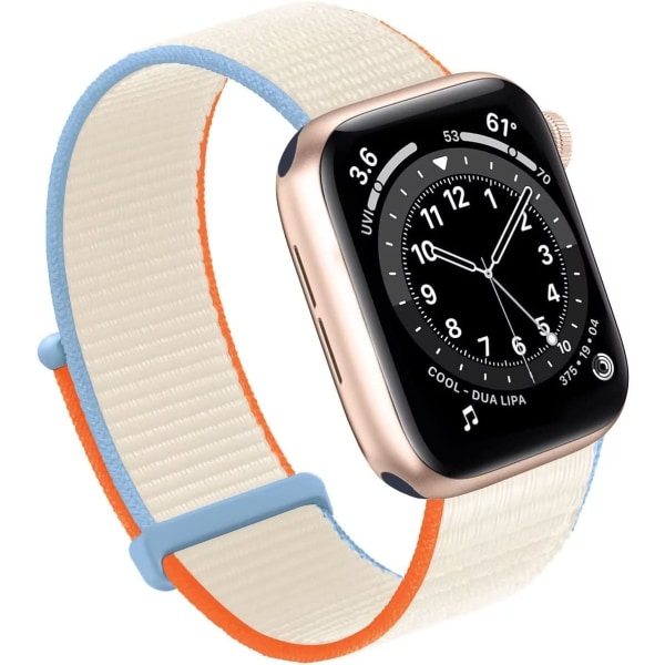 Kompatibel med Apple Watch Band 49MM 45MM 44MM 42MM 41MM Cream 38/40/41mm