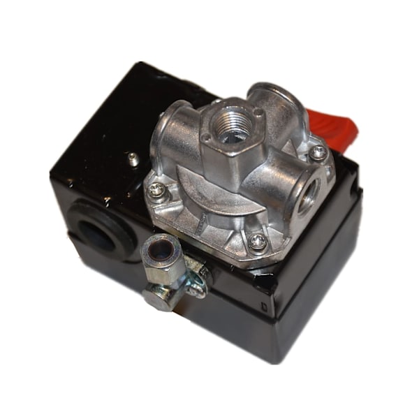 Högkvalitativ, helt ny 5140112-24 tryckströmbrytare för luftkompressor för Craftsman 175/145 PSI 1WC95 1WC95 919-16777 ¼” FNPT