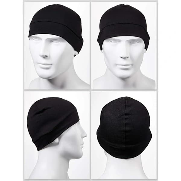 Mjuk bomullsmössa för män, elastisk och bekväm, med ett multifunktionellt foder, unisex.