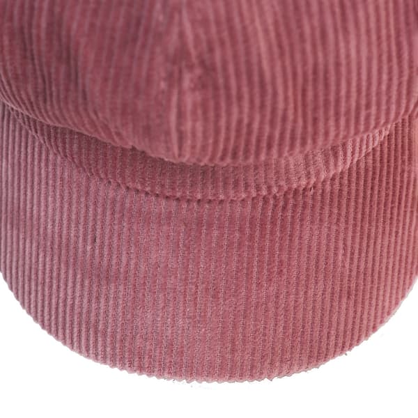 Koreansk retro bomullsvekehatt Pink