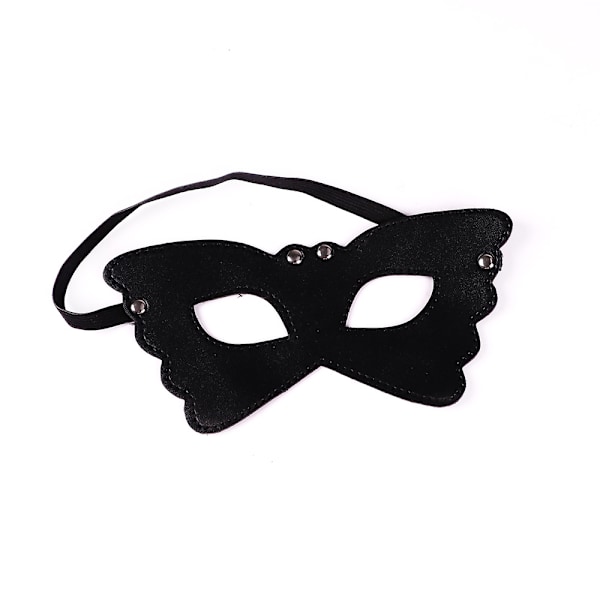 3 Vuxenprodukter Roliga Ögonmasker i Läder med Fjärilsdesign