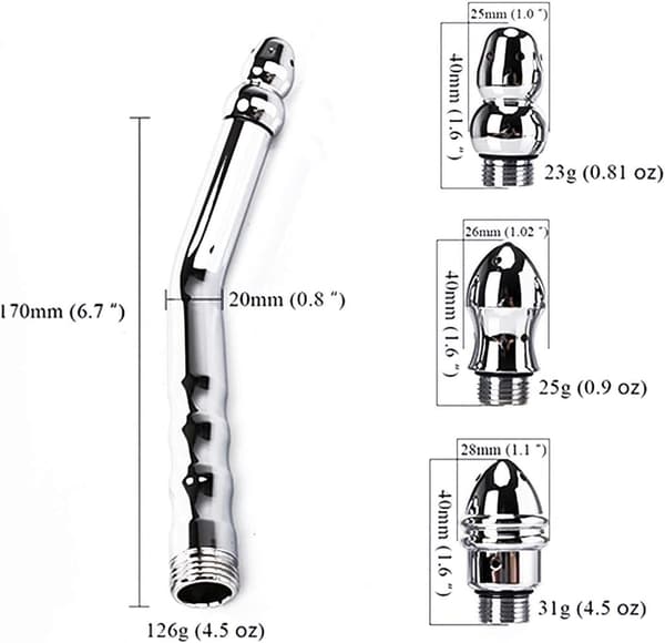 3 aluminiumhoder for dusjsystem