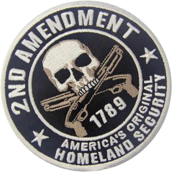 Homeland Security 2. Patch - Broderet Strygemærke Sy På Emblem