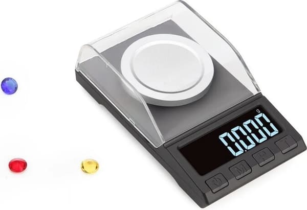 Högprecisions mini digitalvåg 10 g / 0,001 g