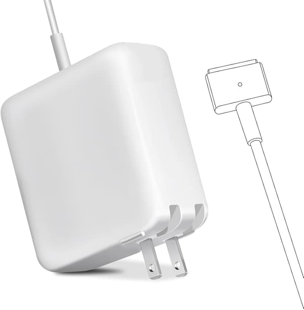 Universal oplader, AC 60W T-Tip strømadapter oplader erstatning til Mac Pro 13 tommer (til Mac Pro udgivet efter 2012)