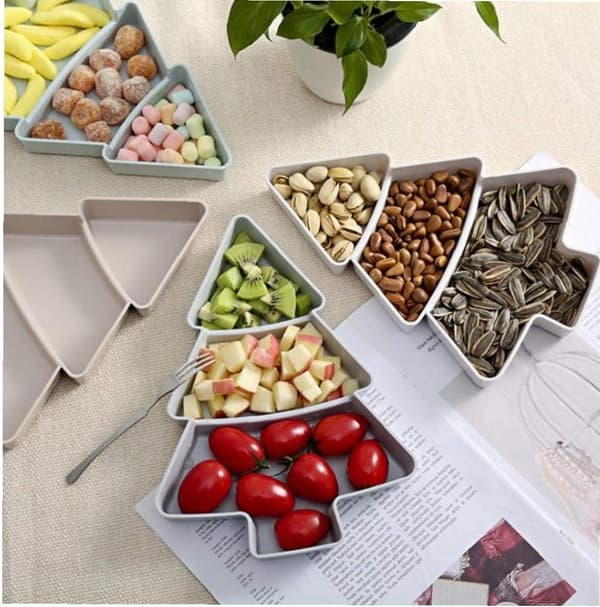 Juletreboks for godteri og snacks