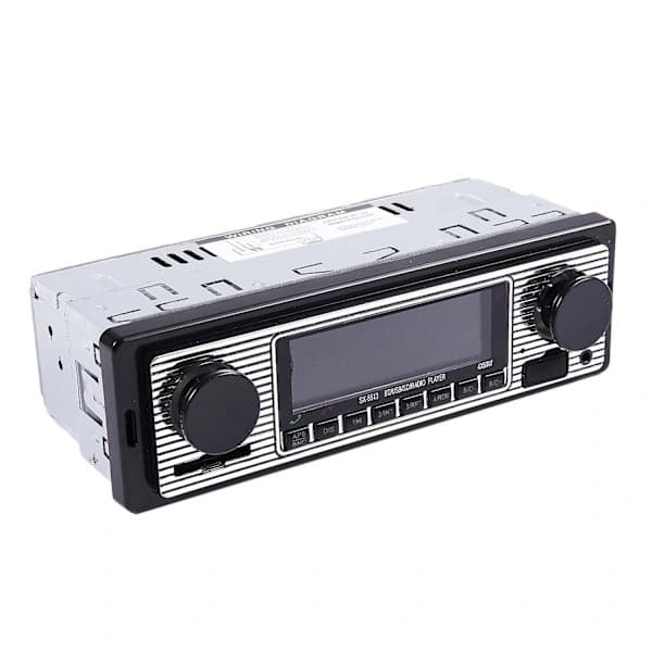 Bluetooth retro bilradio, stereo MP3-spiller, USB AUX klassisk billydsystem