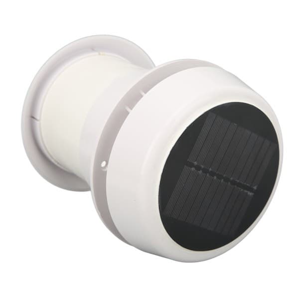 DC12V Solcellsdriven Tyst Ventilationsfläkt för Husbilar, Lämplig för Husbilar, Husvagnar, Båtar och Yachter