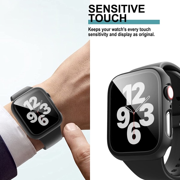 6-pack case för Apple Watch Series 7 41Mm skärmskydd 6-Pack 5 41mm