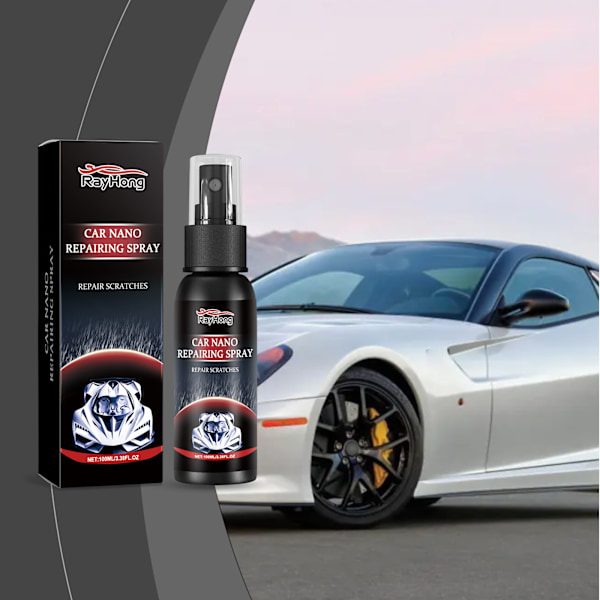 2025 Senaste Modell Rayhong Automobil Nano Coating Spray Bilkarossunderhåll Dammdriven Vattenavvisande Anti-Fouling Färgunderhåll