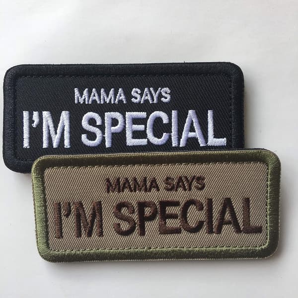 Mor siger, jeg er speciel taktisk patch (pakke 2)