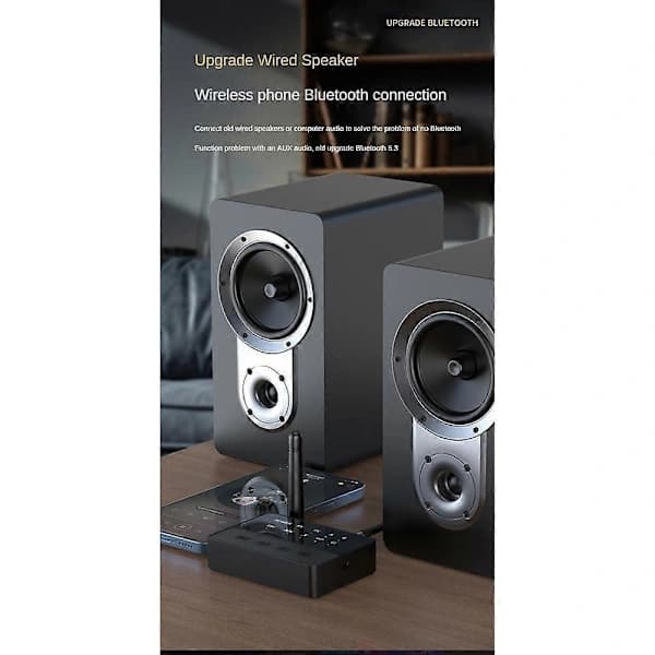 5.3 Bluetooth lydadapter AptX/HD/LL lydmottaker
