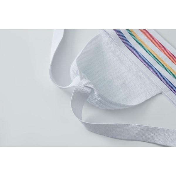 2025 Senaste Modell Herrkalsonger med Jockstrap Atletisk Jockstrap Atletiskt Stöd Herrstringkalsonger Underkläder 261vit Medium