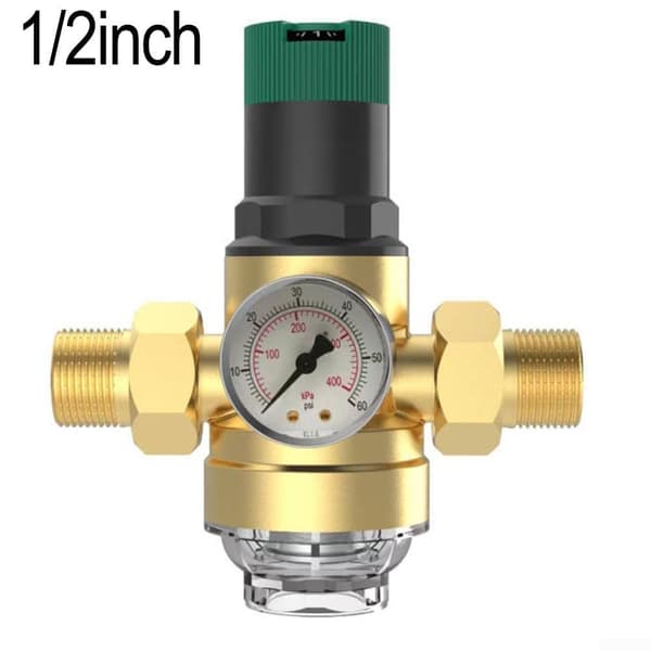 Honeywell Messing Trykreduktionsventil DN20 Trykmåler 1/2 Vandregulator VVS