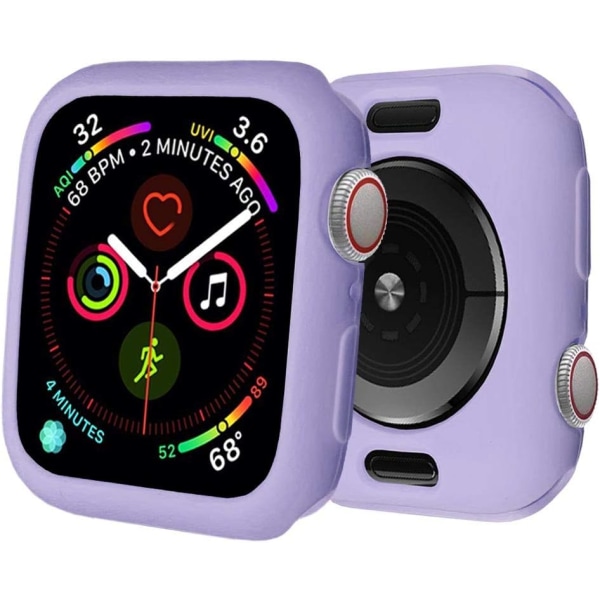 För Apple Watch Case 42mm Serie 3/2 Mjuk 9- lavender 42 mm