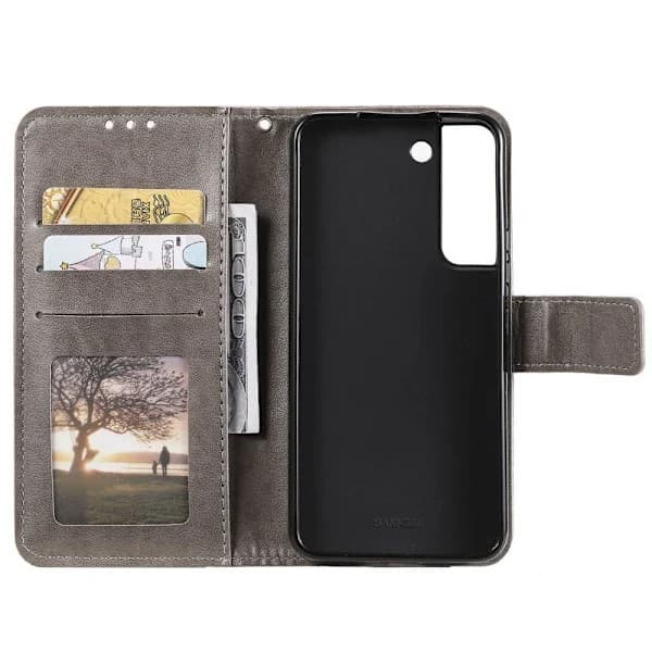 Mandala Pung Etui til Samsung S22 - Grå