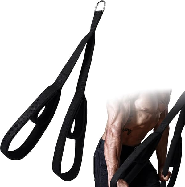 Tricep Rope Pull Down - Kabeltilbehør til Hjemmetræning