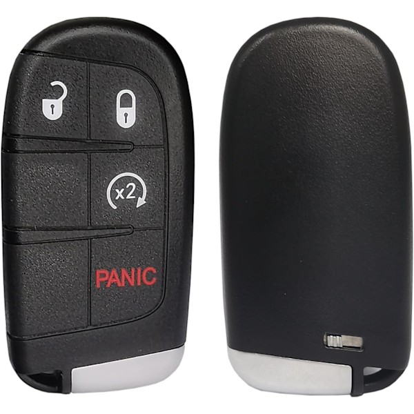 Smart Nyckel Fob Ersättning Passar Jeep Compass 2017 2018 2019 2020 2021 2022 2023 Bil Nyckellös Ingång Fjärrkontroll FCC ID:M3N-40821302 Par