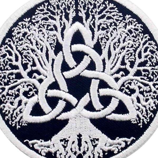 Livets Træ Yggdrasil Patch - Broderet Strygemærke