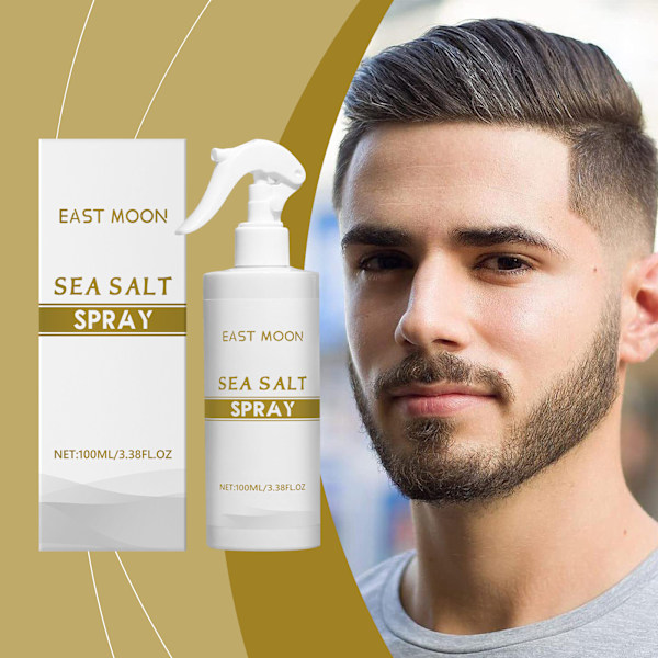 2025 Senaste Modell Herr Havssalt Hårstyling Spray Fluffig Män Långvarig Styling För Att Skapa En Naturlig Look