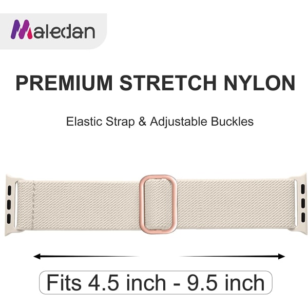 10-pack Stretchy Solo Loop kompatibel med Apple Watch Band 10pcs 1 (42mm/44mm/45mm/49mm)