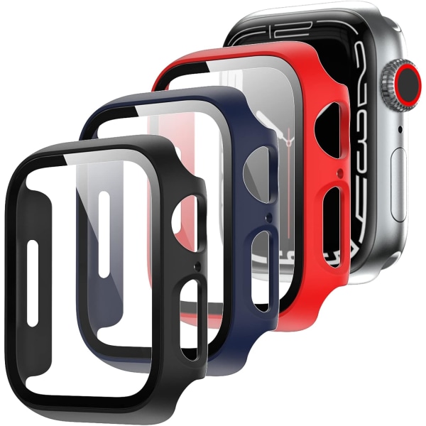 3-pack fodral för Apple Watch skärmskydd SE(2023) SE(2022)