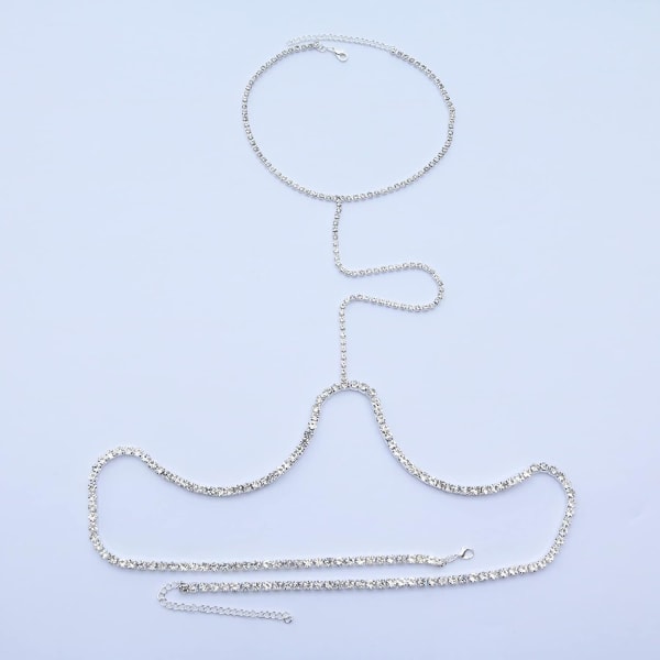 Gold Body Chain Smycken för kvinnor Body Chain halsband G