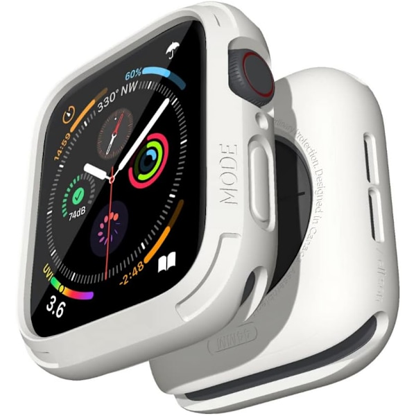 Kompatibel med Apple Watch 44mm Bumper Case White 44mm