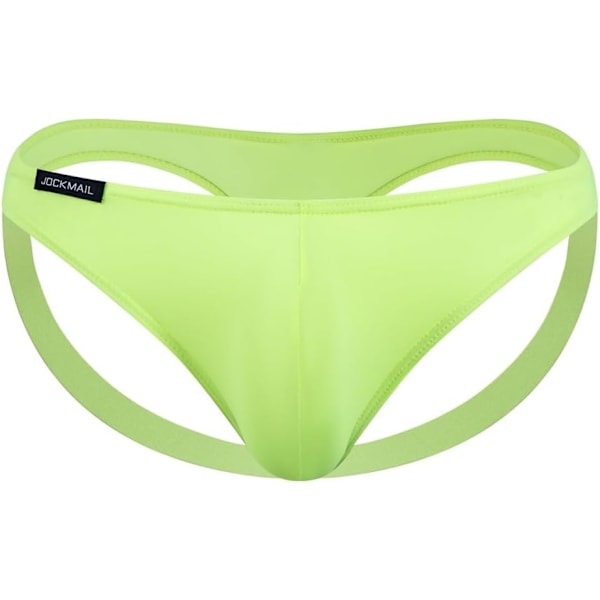 2025 Senaste Modell Herr Trosor Underkläder JockStrap Herr G-string Jockstraps för Män Is-Silke Jockstrap Grön XX-Large