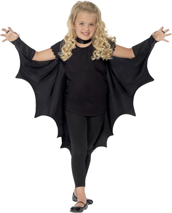 fladdermusvingar vampyr, svart
