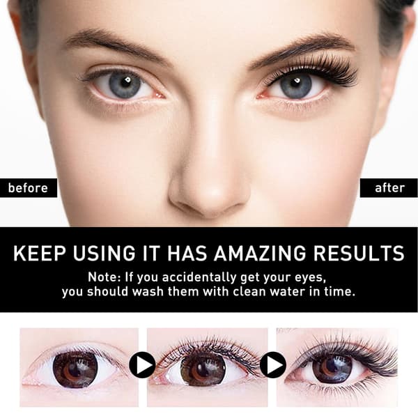 Mascara til sorte, lange, buede, tykke og fugtede vipper