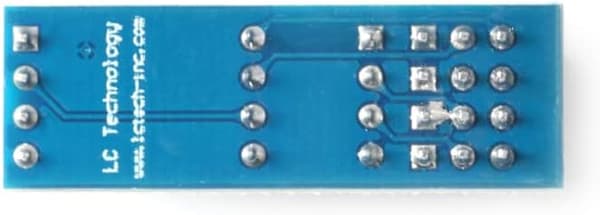 2025 Senaste Modell 10st AT24CXX EEPROM Minnesmodul I2C Gränssnitt 8 Pin Minnesmoduler PCB Exklusive Chips Kort Pull Up Resistor Bo