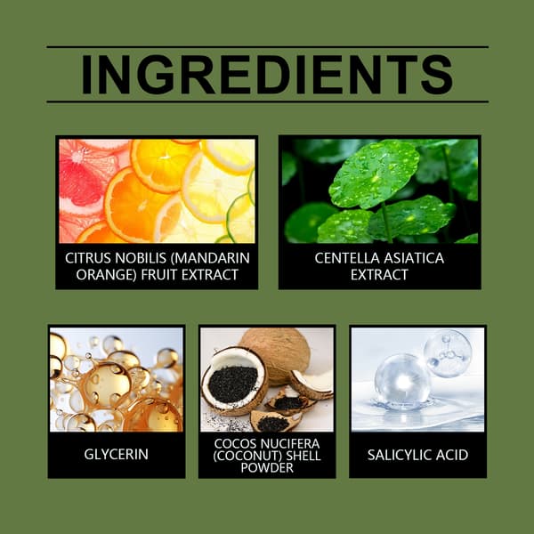 Grøn Orange Scrub