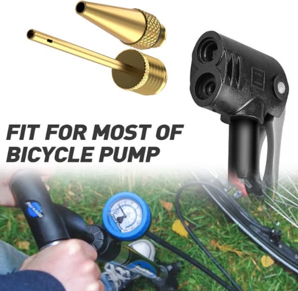 cykelventiladapter för luftpump / 15-delars set