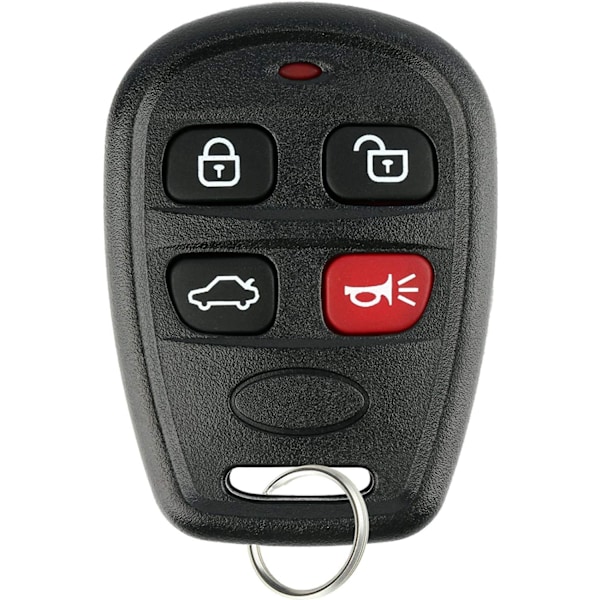Nyckellös Fjärrkontroll Bilnyckel Larm för 2006 2007 2008 2009 Kia Amanti SY55WY8412 Svart 1x Svart 1x