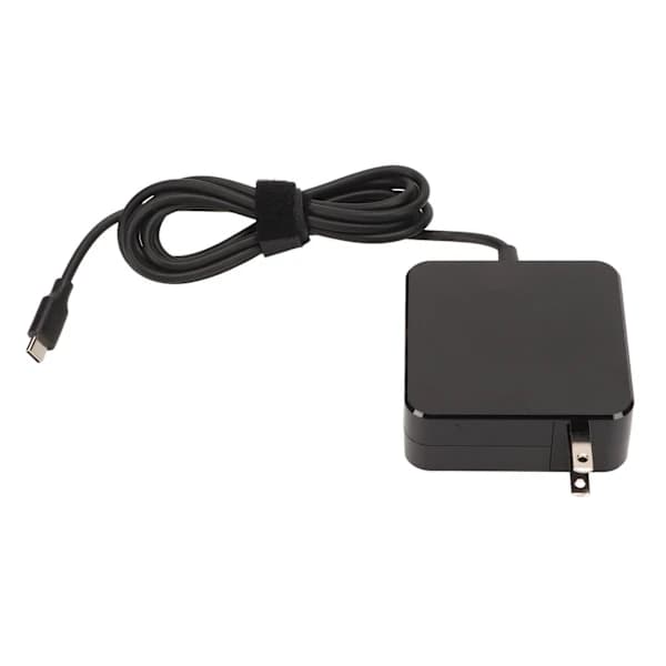 65W bærbar USB C bærbar strømadapter US-plugg