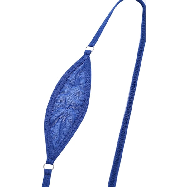 Stringtrosa Bikini Baddräkt för Kvinnor String Bikini Set Baddräkt One Piece Teddy Underkläder Royalblå