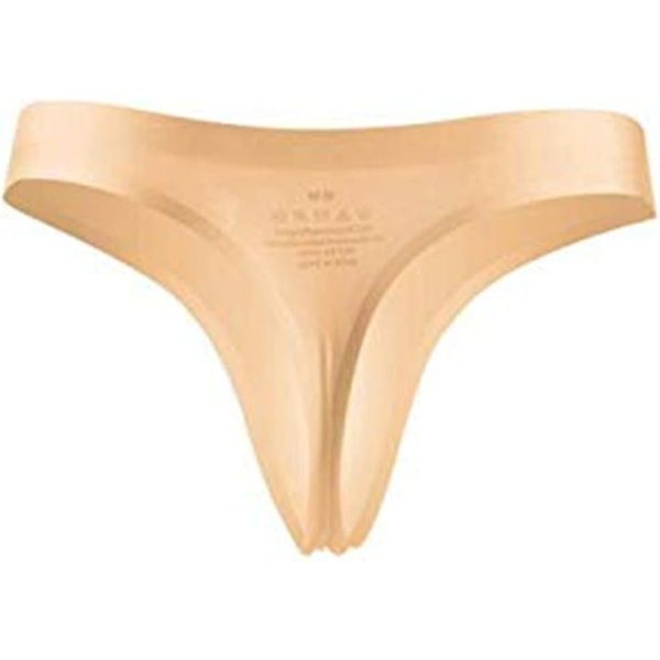 2025 Senaste Modell Sömlös Andningsbar Manlig Mjuk Ice Silk G-Strings & Trosor Underkläder Herr Kalsonger Svart XX-Large