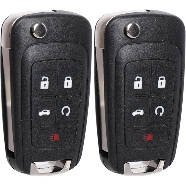 Nyckelbricka Ersättning för Chevy Impala Cruze Sonic Malibu Equinox Camaro, GMC Terrain, Buick Lacrosse Regal Verano Encore 2010-2019,