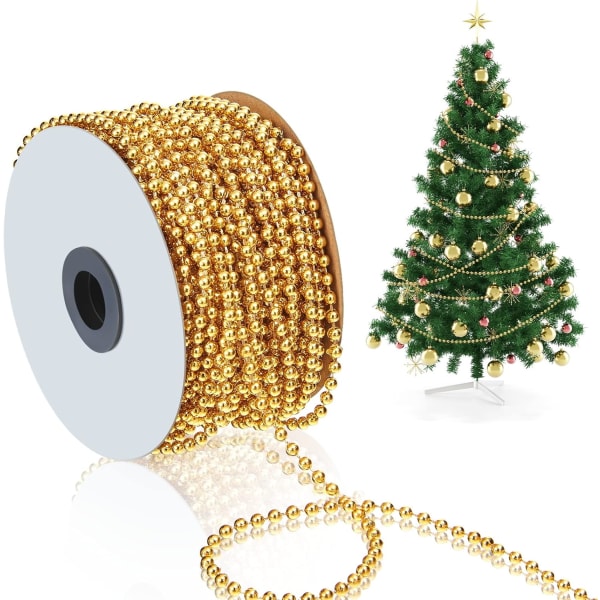 21m Christmas Bead Chain - Plast Beads Garland