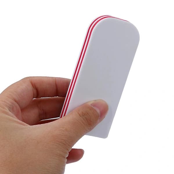5 stk. dobbeltsidede neglefile bufferblok manicureværktøjer polering slibning buffing
