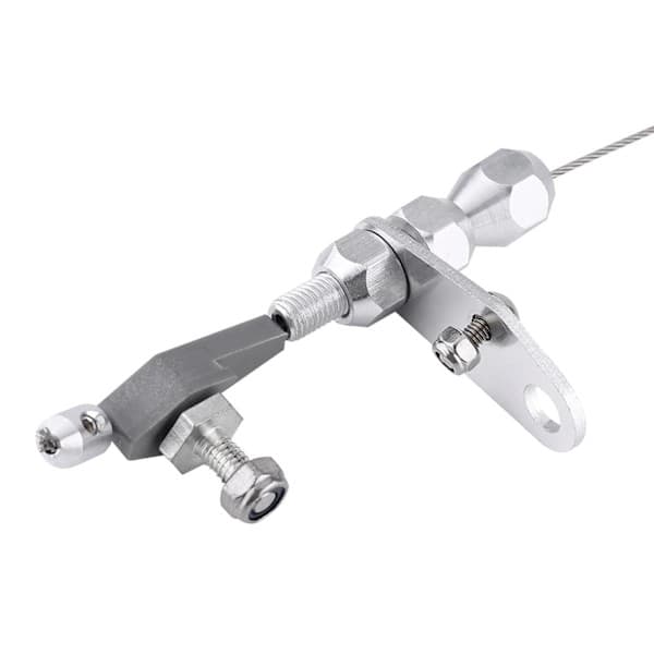 Flätad kickdown-kabel i rostfritt stål för Chevrolet TH350