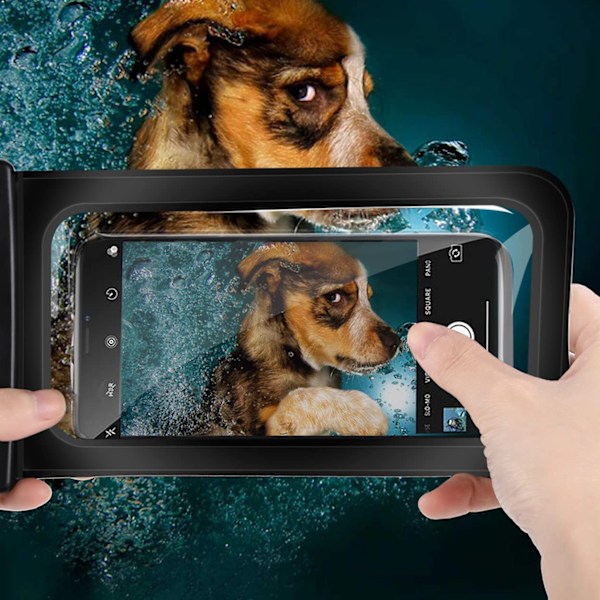 Vattentätt phone case Undervattensvattentätt - paket med 2 7 tums DUBBELT FÖRSEGLADE Vattentätt phone case Phone case för iPhone 13 Pro
