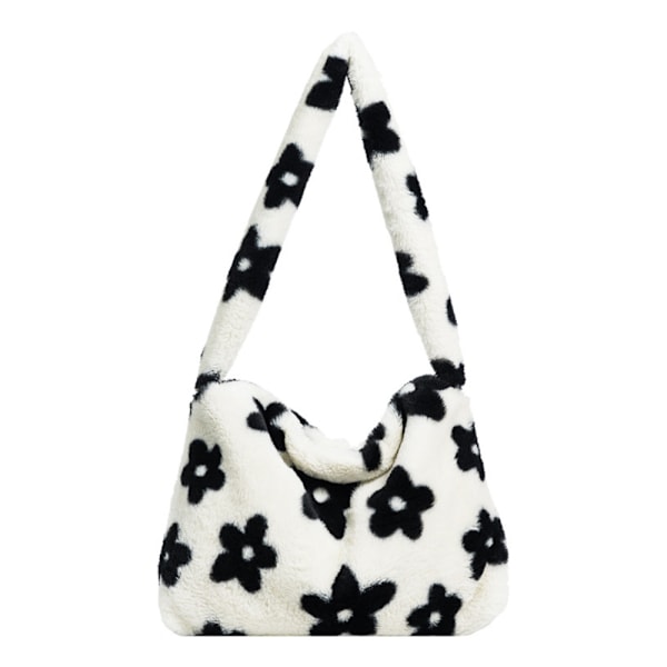 Plush Underarm Bag Damer Fluffy Skulderveske